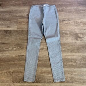 Michael Kors Patterned Skinny Jeans Size S Black White Stretch